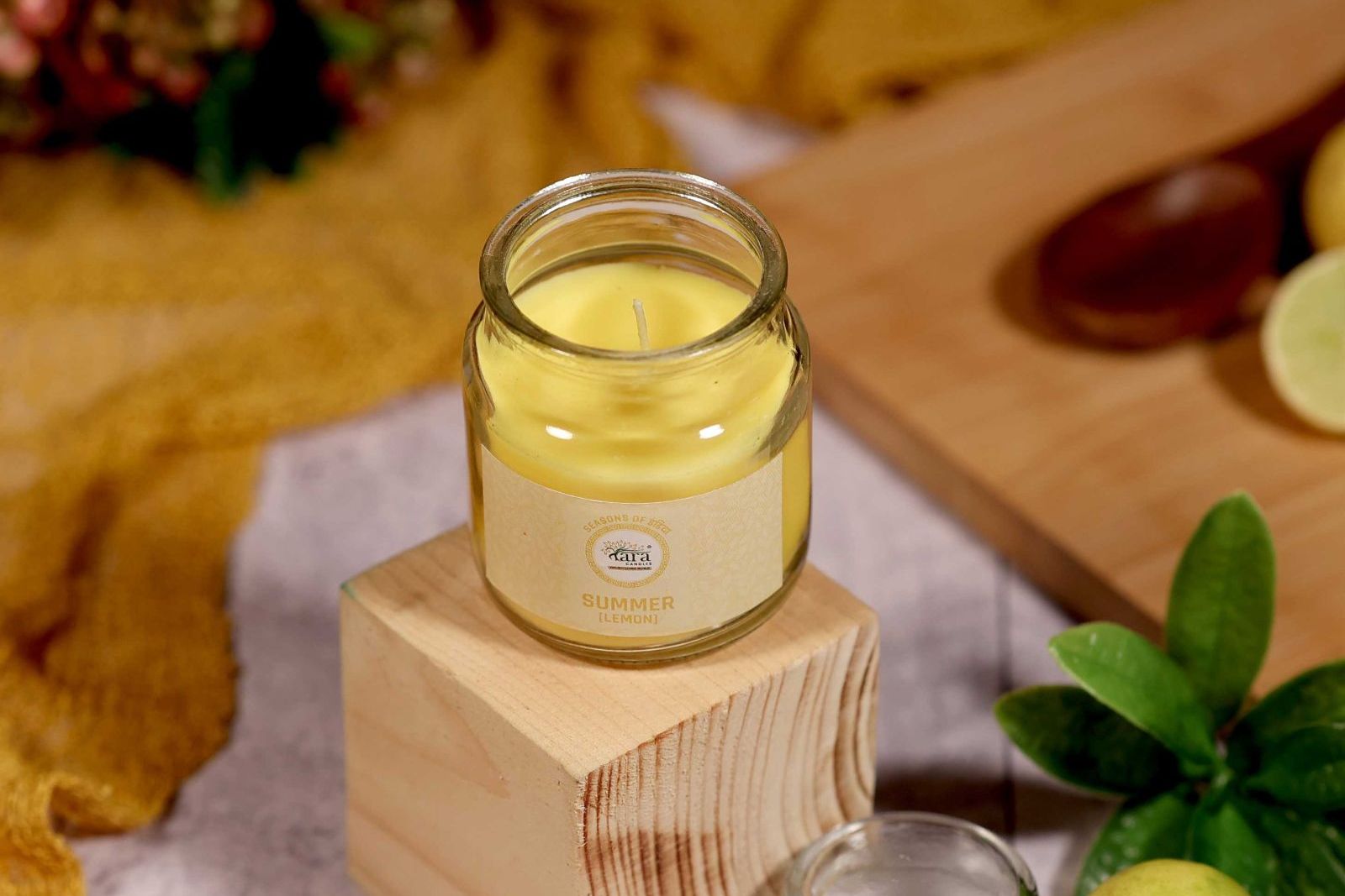 Summer Lemon Irish Glass Jar (1)