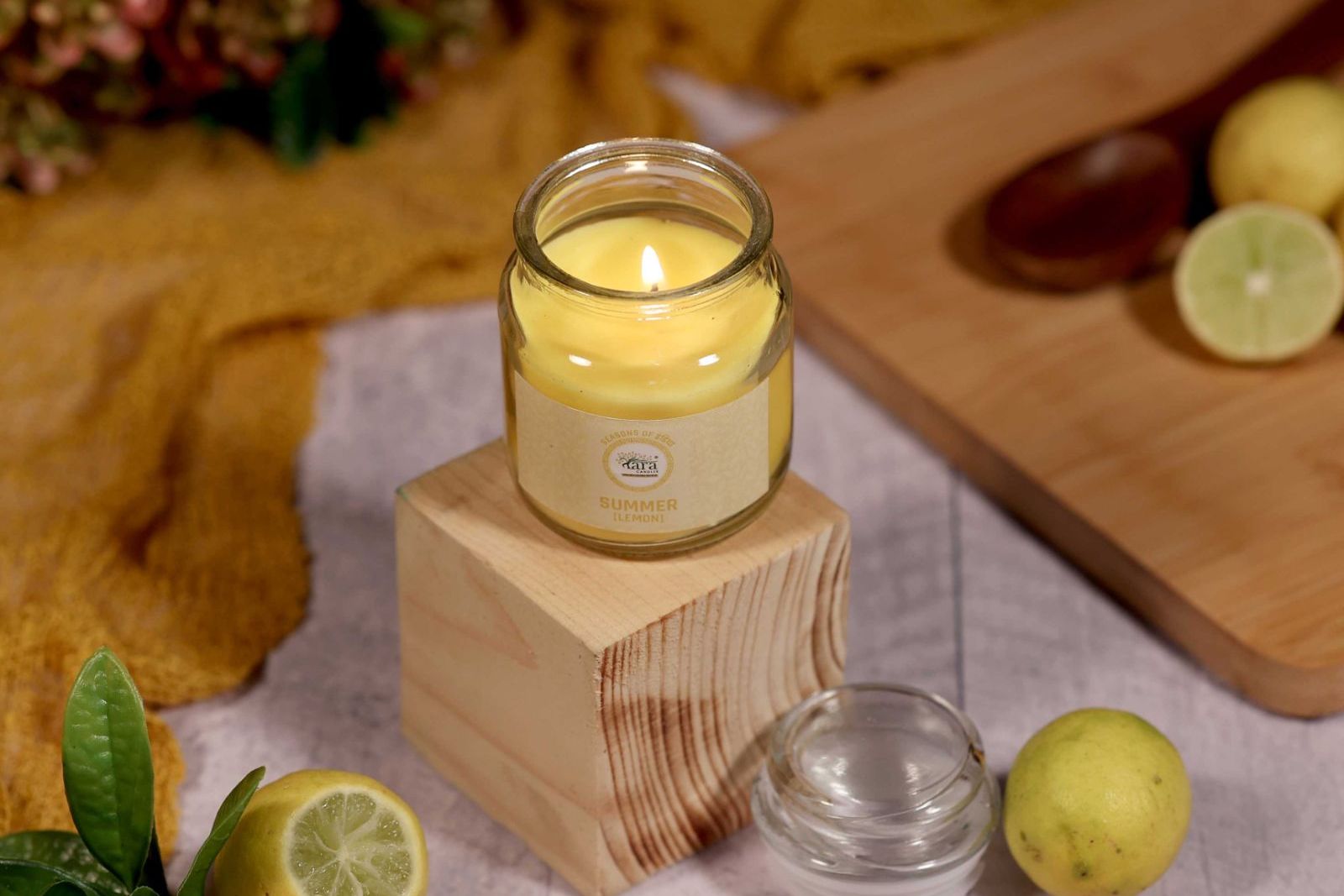 Summer Lemon Irish Glass Jar (2)